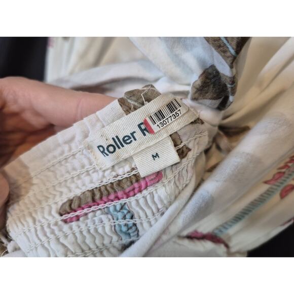 Roller Rabbit Womens Multicolor Morjim Palm Emanelle Jumpsuit Medium - Picture 13 of 13